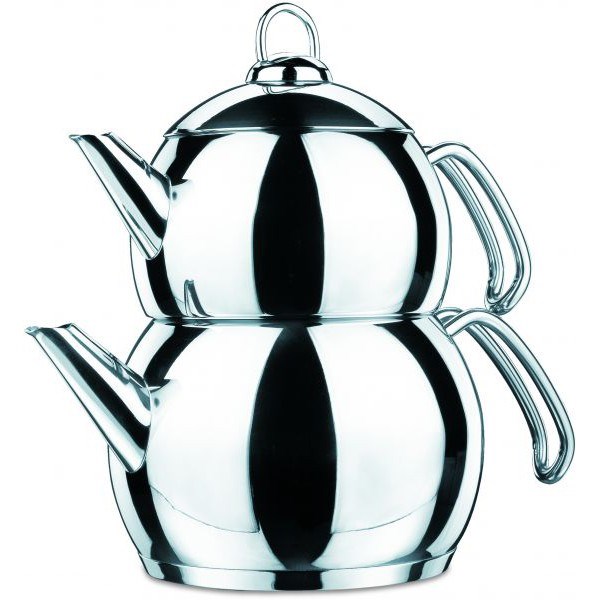 ჩაიდანი Korkmaz A104 TOMBIK Tea Pot Set 1,1 / 2,0 Lt ჩაიდანი Korkmaz A104 TOMBIK Tea Pot Set 1,1 / 2,0 Lt